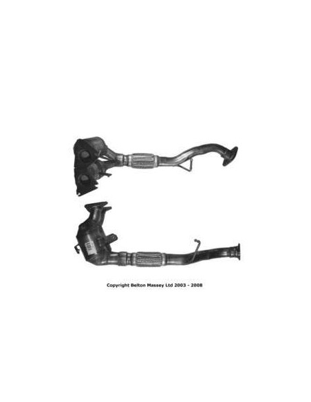 Pré-Catalyseur Alfa-Romeo 147 1.6 16V 120CV (02->03) Pré-Catalyseur Alfa-Romeo 147 1.6 16V 120CV (02->03)