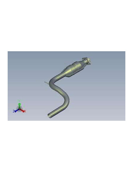 Catalyseur + Tube Avant Renault ESPACE 2.0 2.2 (91->97)