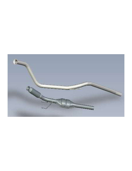 Catalyseur + Silencieux Peugeot 307 Berline 2.0 HDI 90cv