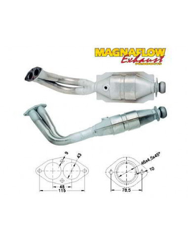 Catalyseur IBIZA MALAGA 1.2i 1.5i (85->93)