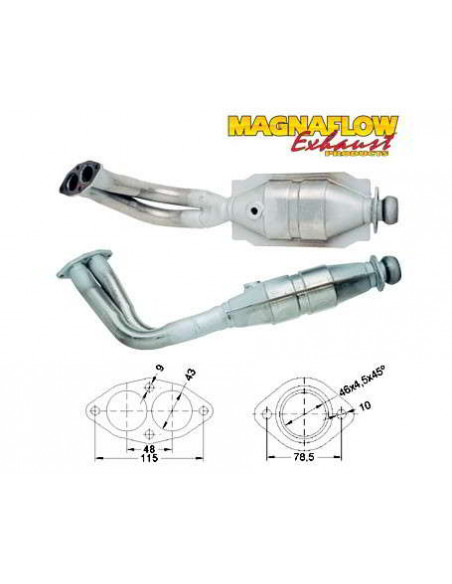 Catalyseur IBIZA MALAGA 1.2i 1.5i (85->93) Catalyseur IBIZA MALAGA 1.2i 1.5i (85->93)