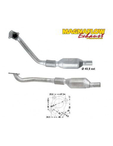 Catalyseur CORDOBA IBIZA TOLEDO GOLF PASSAT POLO VENTO 1.9TD 1Z