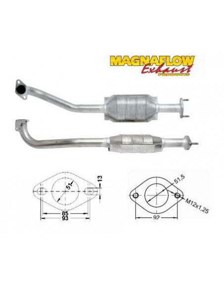 Catalyseur Hyundai LANTRA 1.9D 68CV (99->)