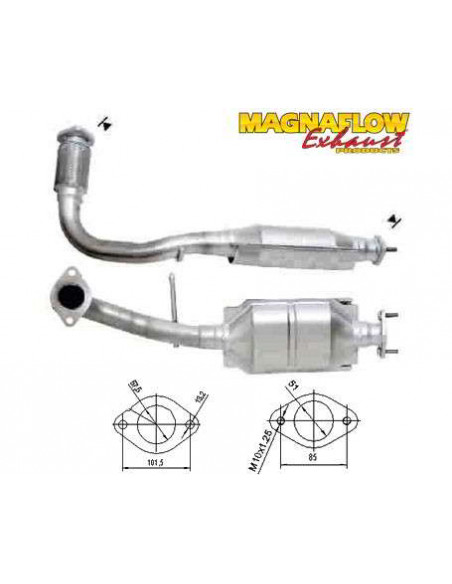 Catalyseur Hyundai ACCENT 1.5TD 82CV (00->)