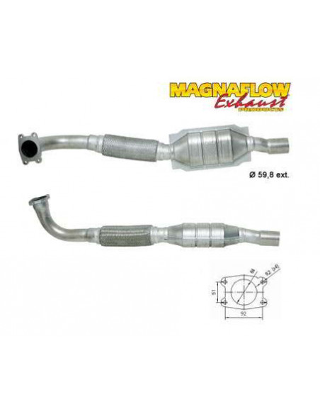 Catalyseur VOLVO S40 V40 1.9TD 116CV ARRIERE (02->) Catalyseur VOLVO S40 V40 1.9TD 116CV ARRIERE (02->)