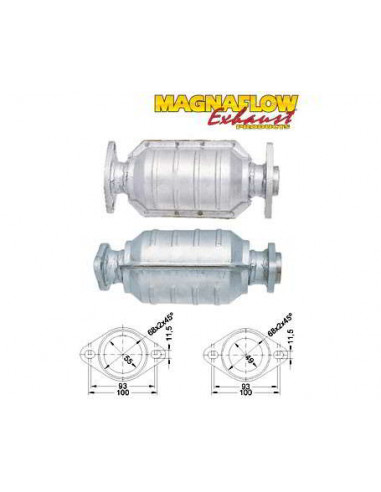 Catalyseur Toyota COROLLA 2.0D 72CV (93->)