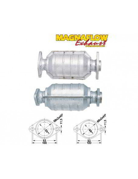 Catalyseur Toyota COROLLA 2.0D 72CV (93->) Catalyseur Toyota COROLLA 2.0D 72CV (93->)