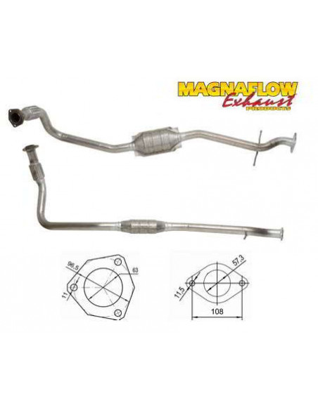 Catalyseur Opel SINTRA 2.2TD 115CV (98->) Catalyseur Opel SINTRA 2.2TD 115CV (98->)