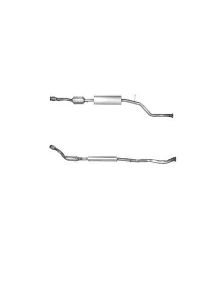 Catalyseur Peugeot 206 2.0i 16V (00-07)