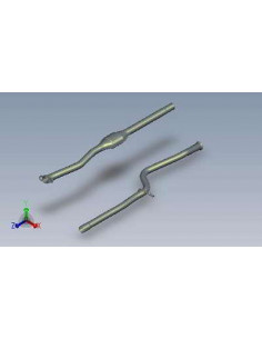 Catalyseur + Sonde Lambda Peugeot 106 1.0 1.1 (91->00)