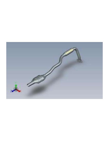 Ligne Echappement complete Opel ASTRA 1.6i 8V (98->00)