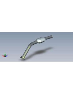 Ligne d'échappement complète Peugeot 306 1.8i