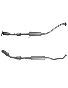 Catalyseur Toyota COROLLA VERSO 1.4i 1.6i VVTI (02->)