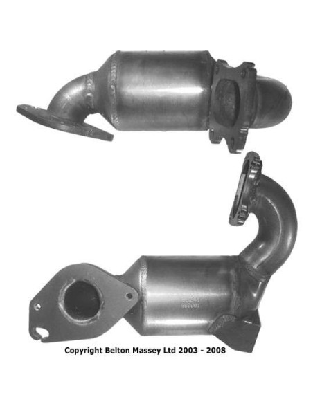 Catalyseur Nissan KUBISTAR MICRA Renault CLIO KANGOO MEGANE & SCENIC 1.5DCI (01-)