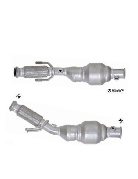 Catalyseur Peugeot 206 2.0i 16V avec OBD (03-)
