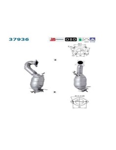 Catalyseur ALTEA LEON EOS GOLF V JETTA PASSAT 1.4 Tsi (07-)