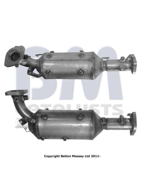FAP - Catalyseur + Filtre à Particules Nissan PATHFINDER NAVARA 2.5 DCi (05-10) EURO 4