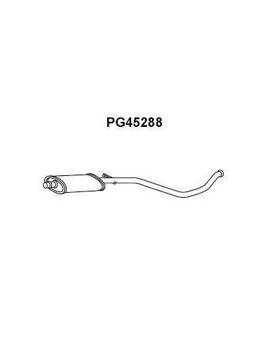 Ligne complète Peugeot 306 Berline 2.0HDi (99-01)