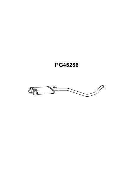 Ligne complète Peugeot 306 Berline 2.0HDi (99-01)