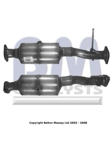 Catalyseur FORD FOCUS 2.5i 20V Turbo Mk.2