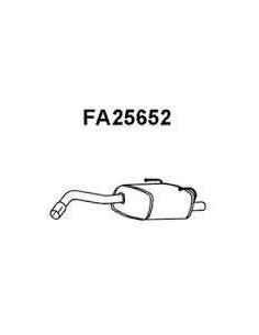 Silencieux Arriere Fiat 500 PANDA Ford KA 1.1i 1.2i (03-)