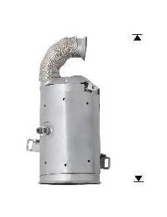 Catalyseur Citroen C3 DS3 Peugeot 206+ 207 208 2008 1.4TD HDi (10-)