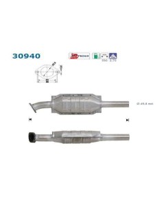 Catalyseur  RENAULT KANGOO 1.2i 55cv