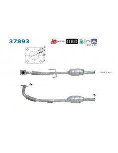 Catalyseur LUPO POLO AROSA 1.4i 16V (99-04)