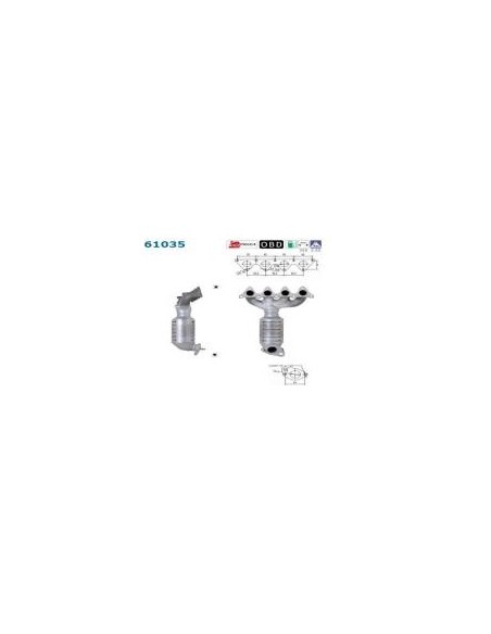 Catalyseur Hyundai ACCENT ELANTRA GETZ 1.5i 1.6i (99-06) Catalyseur Hyundai ACCENT ELANTRA GETZ 1.5i 1.6i (99-06)
