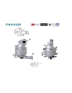 Catalyseur Nissan X-TRAIL 2.2TD DCI (01-07)