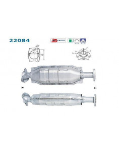 Catalyseur Honda CIVIC 1.5i 1.6i 16V Coupe (93-96)