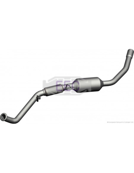 Catalyseur Mercedes A160 A170 1.7TD CDi Serie 168