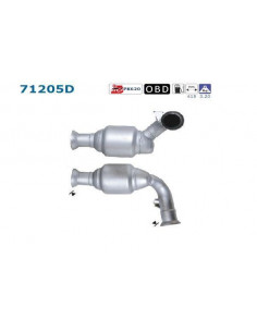 Catalyseur Mercedes E270 177CV Serie 211 415mm (02-)