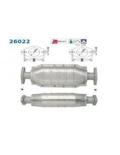 Catalyseur Mitsubishi ECLIPSE 2.0i 16V 150CV (91-96)