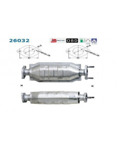 Catalyseur Mitsubishi SPACE STAR 1.3i 82CV (00-)