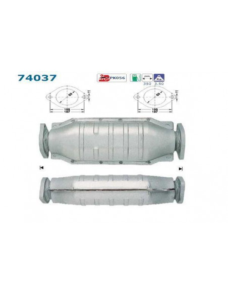 Catalyseur Nissan 100NX PRIMERA SUNNY 1.6i 2.0i (92-96)