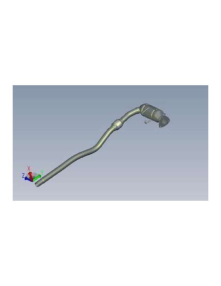 Ligne d'échappement complète Opel CORSA B 1.0i 12V (97-00)