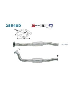 Catalyseur Peugeot 806 Citroen EVASION Fiat ULYSSE ZETA 2.1TD