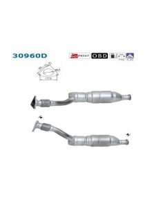 Catalyseur Renault Kangoo 4X4 1.9 Dci (03-)