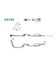 Catalyseur CORDOBA IBIZA POLO 1.0i 1.4i 60CV (96-99)