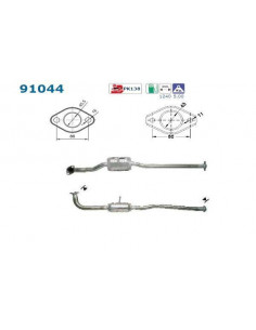 Catalyseur Suziki SWIFT 1.3 68CV (95-)