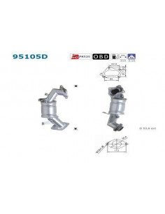 Catalyseur Toyota COROLLA 2.0TD 90CV (01-)