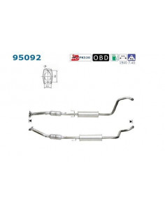 Catalyseur Toyota YARIS 1.3i 16V 86CV (99-)