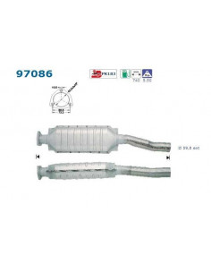 Catalyseur VOLVO 740 940 960 2.0 2.3 Turbo