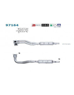 Catalyseur VOLVO S40 V40 1.6i 1.8i 16V (01-)