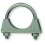 Collier Echappement en U Diametre 80mm