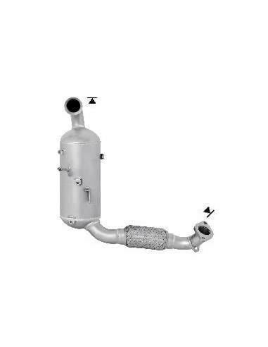 FAP - Catalyseur + Filtre à Particules Ford B-MAX ECOSPORT FIESTA TOURNEO COURIER 1.5 1.6 TDCi (12-15) EURO 5