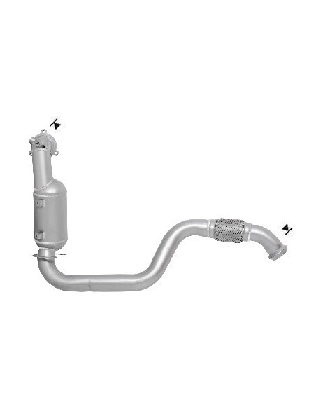 Catalyseur Mercedes A180 A200 B180 B200 1.6i A220 A250 B220 B250 2.0i 16V (12-)