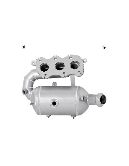 Catalyseur Smart FORFOUR FORTWO 1.0i 12V (14-)