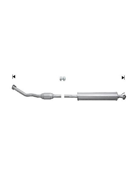 Catalyseur Toyota RAV 4 2.2TD 4WD D4D FAP 177CV (05-08)